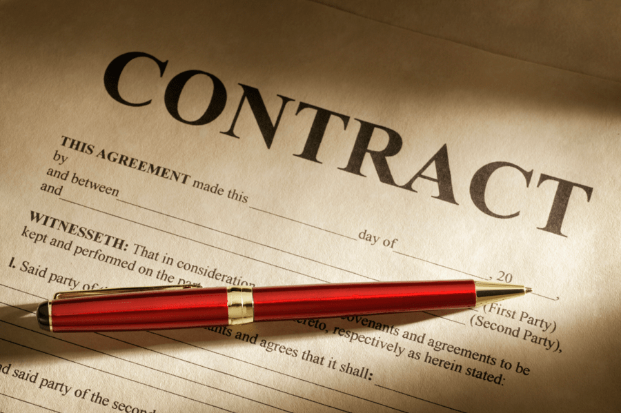 عقد قرارداد با شرکت حسابداری